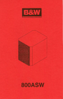 Bowers & Wilkins 800-ASW-Service-Manual